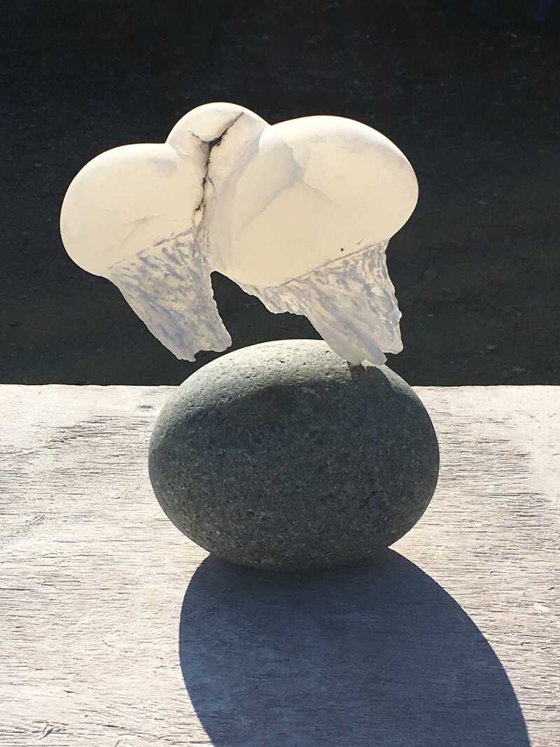 Three Graces-2019-alabaster,granite-28x22x14cm_0.JPG