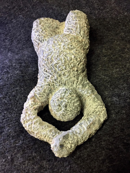 3 December: Sonja Bojko, "Relaxed", 2019, Serpentine, 2kg, 13 cm x 15 cm x 25 cm