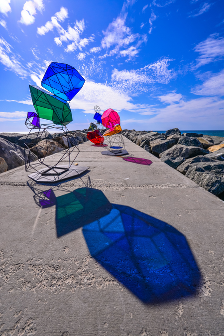 Alessandra Rossi, Cairn, Sculpture by the Sea, Cottesloe 2019 Â©Clyde Yee