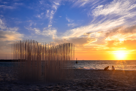 Miik Green, Untitled, Sculpture by the Sea, Cottesloe 2019 ©Clyde Yee