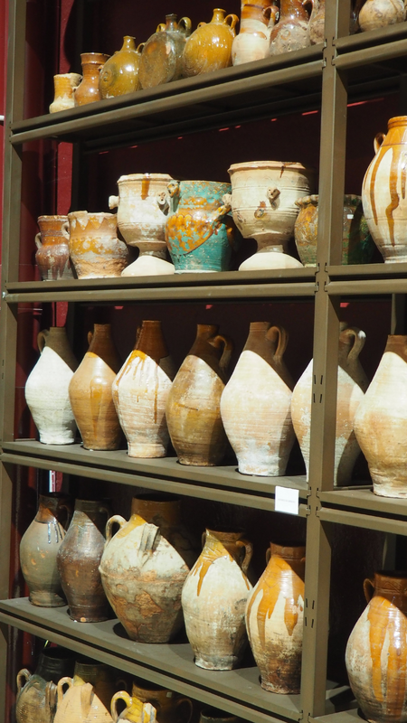 The ceramics Collection of the WInery FyA