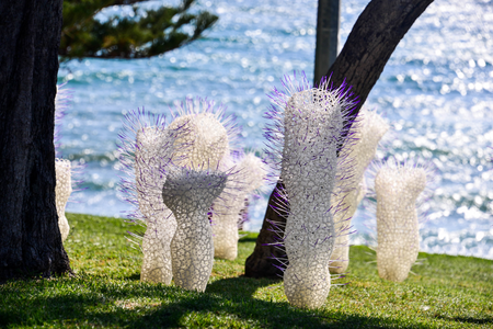 Rima Zabaneh, Berenice Rarig, Sculpture by the Sea, Cottesloe 2019 Â©Clyde Yee