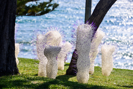 Rima Zabaneh, Berenice Rarig, Sculpture by the Sea, Cottesloe 2019 ©Clyde Yee