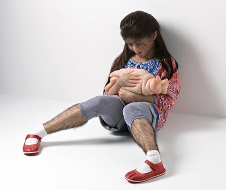Patricia Piccinini, The Comforter, 2010 © Courtesy of the artist and the Institute for Cultural Exchange