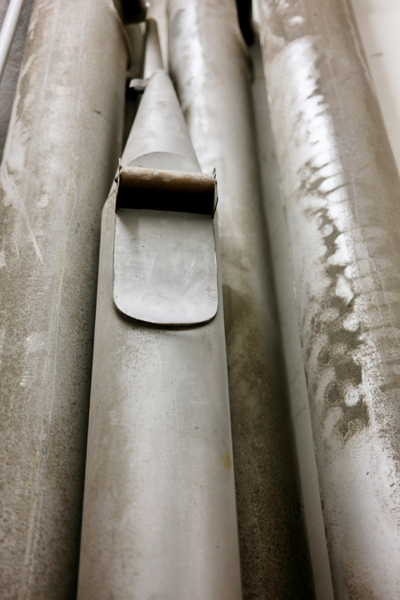 Organ pipe from the pilgrimage church Pöstlingberg, Linz, Photo: Kunsthaus Bregenz © Kunsthaus Bregenz