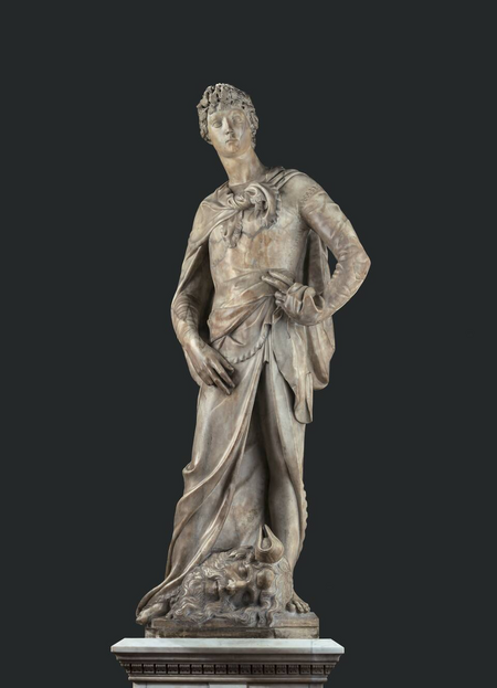 David, by Donatello, Museo Nazionale del Bargello, Florence, Italy. Courtesy of the Ministry of Culture. Photo: Bruno Bruchi