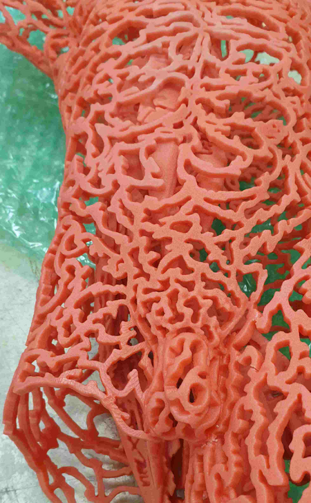 3D Printed Wax Polymer for Bronze Casting