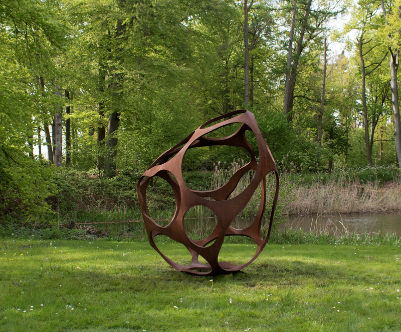 Josua Wechsler l Exos l 2021 l corten steel l Photo Josua Wechsler