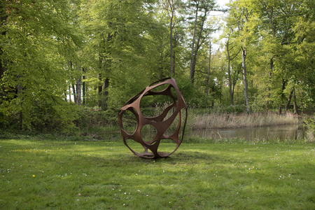 Josua Wechsler l Exos l 2021 l corten steel l Photo Josua Wechsler