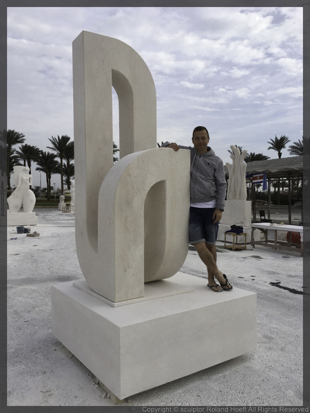Ägypten 2018<br /><br />Internationales Sculpture Symposium Hurghada<br /><br />” ENDLESS ”