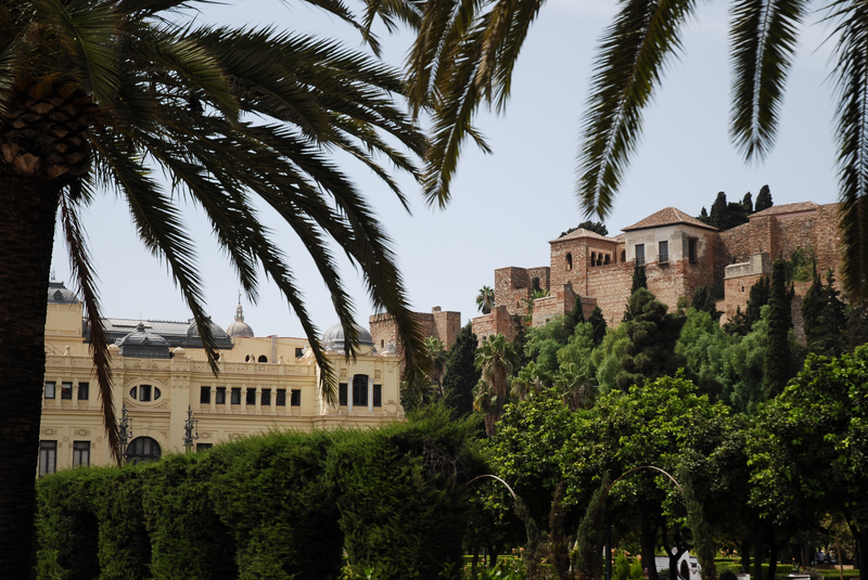 View of Alcazaba of Málaga, photo: Mstyslav Chernov, CC BY-SA 3.0