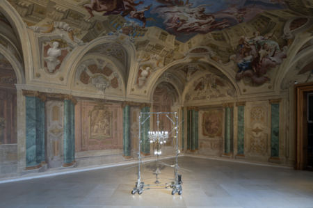 Ausstellungsansicht, CARLONE CONTEMPORARY: Marina Faust<br />Foto: Johannes Stoll / Belvedere Wien
