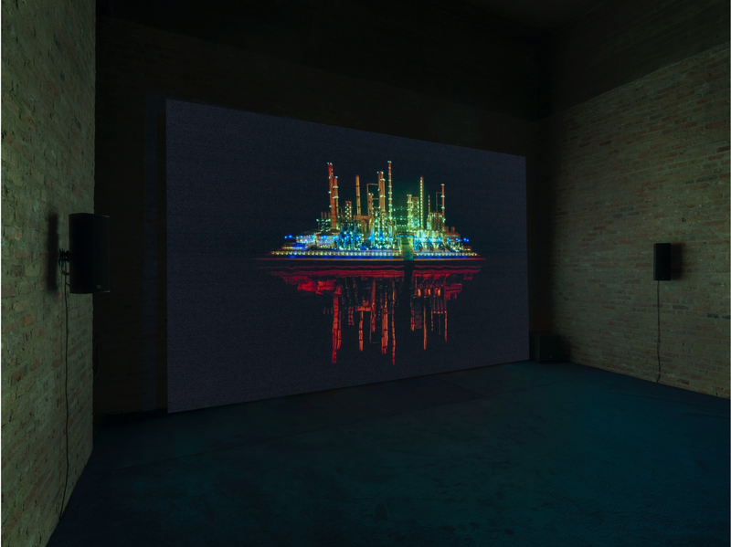 Monira Al Quadiri, Crude Eye, Exhibition at KÖNIG GALERIE, 2023, Courtesy of the artist & KÖNIG GALERIE. Photo: Roman März