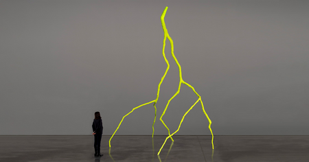 Ugo Rondinone / bright light shining