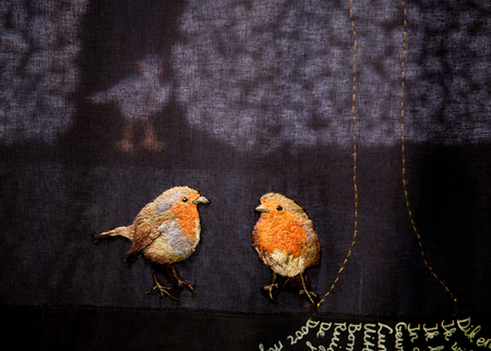 Sara Vrugt, 100,000 Trees and a Threaded Forest, detail