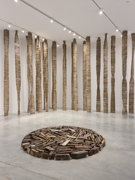 Museo Helga deAlvear, exhbition view, R. Long & J. Damsceno, photo Anemone Vostell