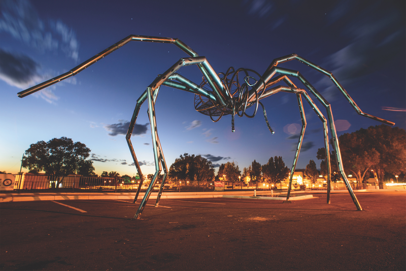Christina Sporrong, TaranTula at The Paseo. Taos, NM, 2015. Photo Katherine Egli
