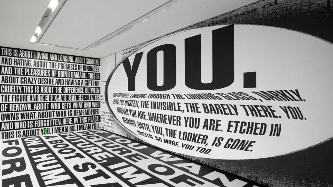 Barbara Kruger: Thinking of You. I Mean Me. I Mean You | Sculpture