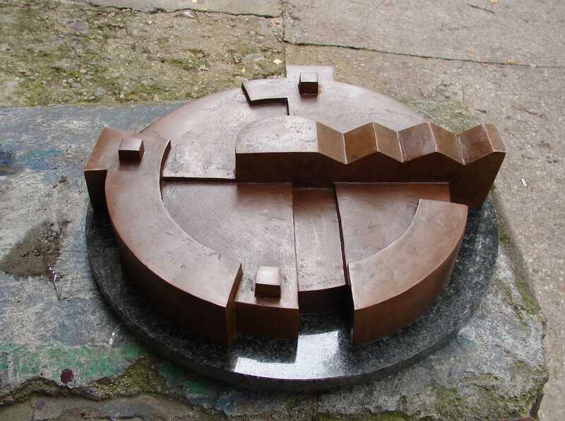 Time wheel, bronze, 2009