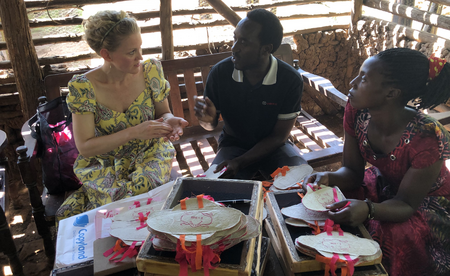 Fancy Pads Initiative, Project  in Uganda by Fides Linien © the artist