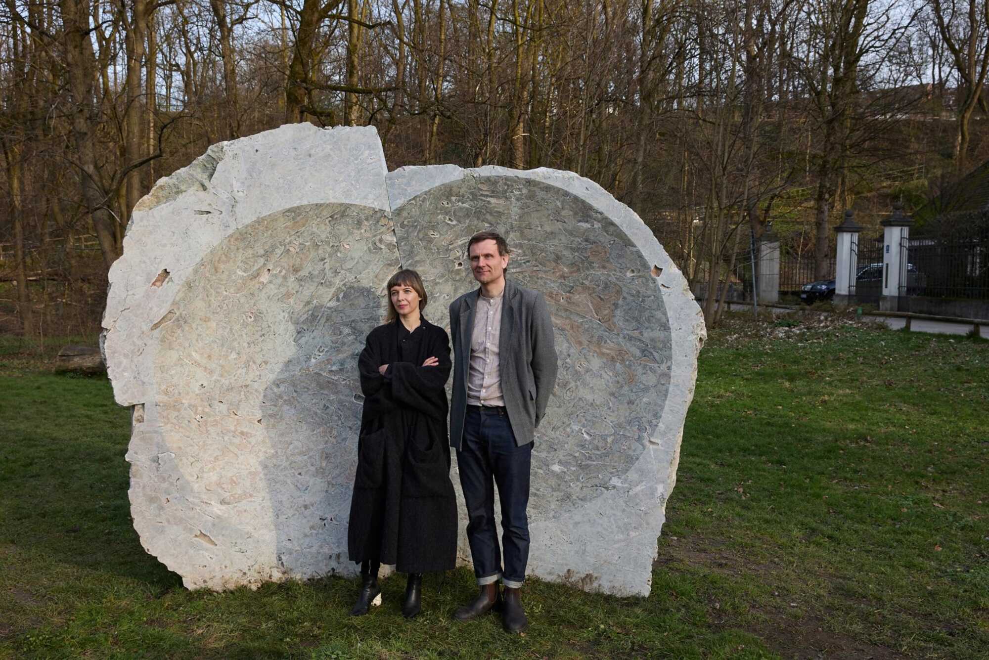 A Sound Box made of two Limestones | Sculpture Network