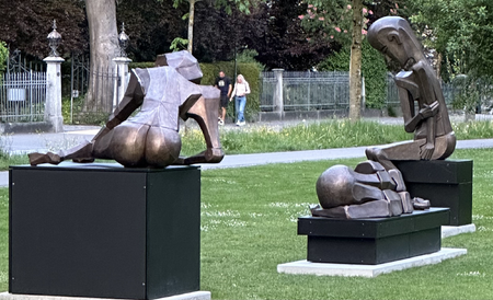 Skulpturengruppe in Bad Ragaz<br />9.Trienale der Skulptur