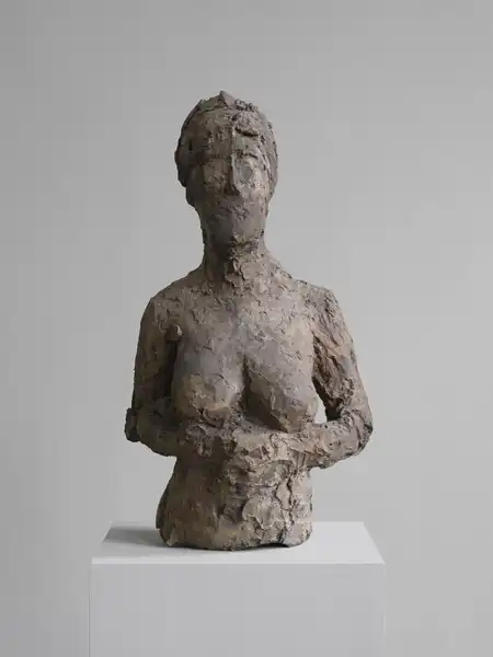 Hans Josephsohn, Untitled (Ruth), 1975-78<br />Brass, 117 x 65 x 45 cm (46.06 x 25.59 x 17.72 in)