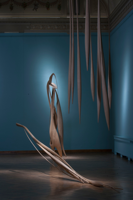 Mirko Zrinšćak, Forms of Space, 2008, exh. view Art pavilion, Zagreb KR detail