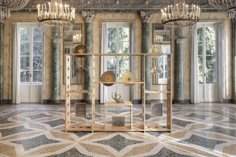 Kelly Akashi, Mirror Complex (Villa Reale), 2024. Courtesy of the artist and Lisson Gallery. Photo: Andrea Rossetti. Courtesy of Fondazione Furla.