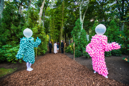 Mette Sterre, Pink Eye Cray Cray (once it pops, it will stop), Watermill Center New York, 2015
