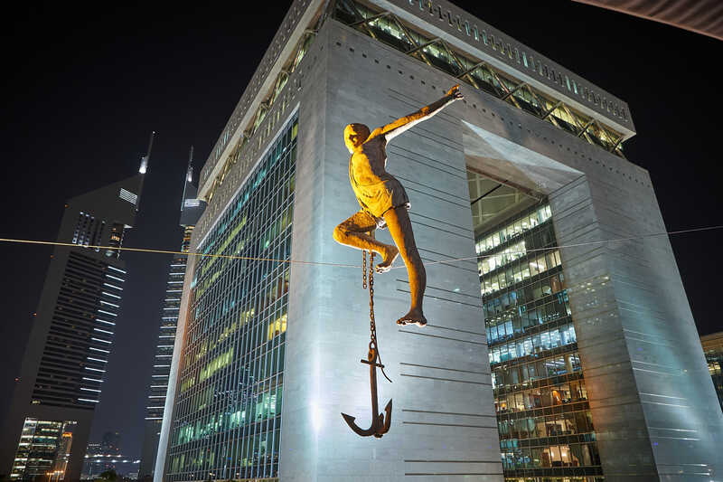 Photo from the 'Under the Dubai Sky' exhibition, DIFC, Dubai, UAE, 2008-2010