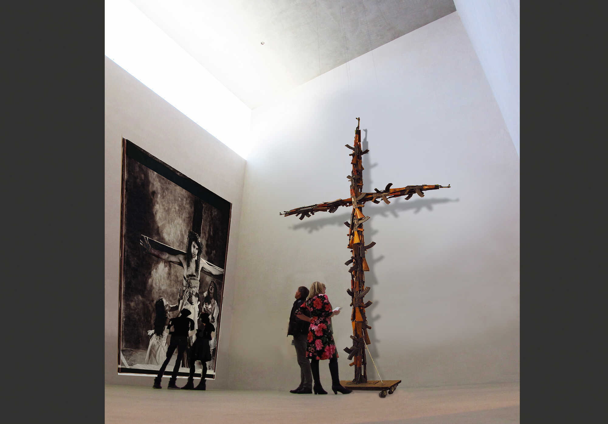 AK47 Cross | Sculpture Network