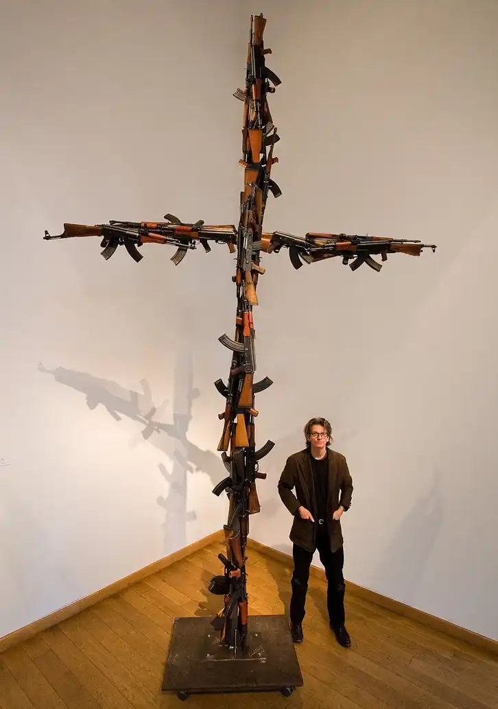AK47 Cross | Sculpture Network