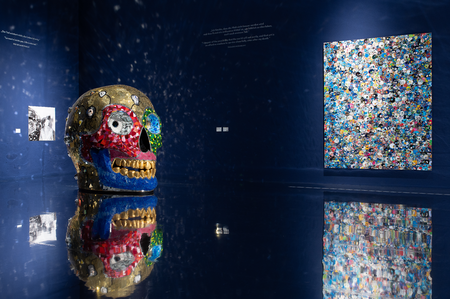 Exhibition view, Niki. Kusama. Murakami. Love You for Infinity, Sprengel Museum Hannover, 2025, Photo: Herling/Herling/Werner, Sprengel Museum Hannover