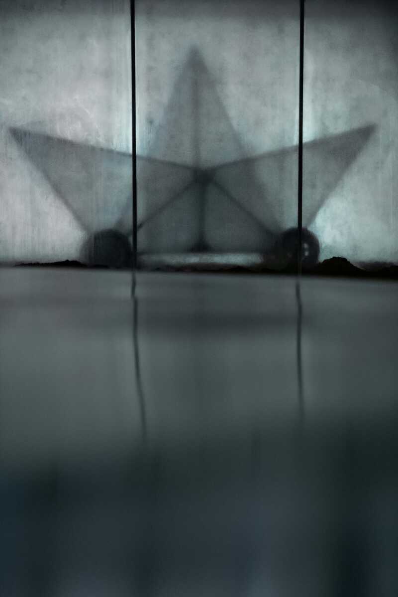Fiberglass, stainless steel, sand