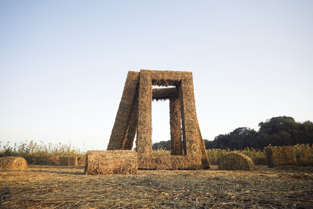 Water reed, bamboo, galvanized steel