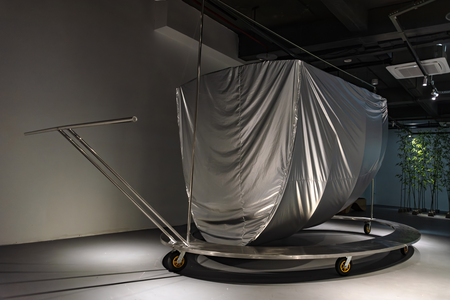 stainless steel, fiberglass tent pols, aluminum tent poles, stainless steel, PVC fabric, 3d printed resin, wheels, cord