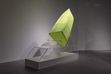 fiber glass, ripstop fabric, 3d printed resin, acyclic, nylon thread