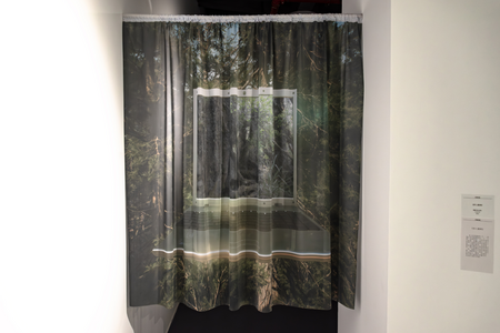 digital print on polyester mesh