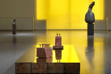 Phoebe Collings-James, The subtle rules the dense, 2025, exhibition view, Maschinenhaus M1, KINDL, photo: Jens Ziehe