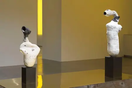 Phoebe Collings-James, The subtle rules the dense, 2025, exhibition view, Maschinenhaus M1, KINDL, photo: Jens Ziehe