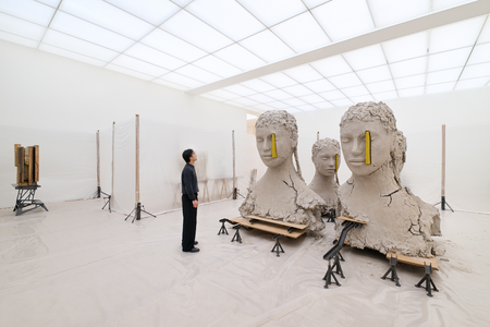 Mark Manders, Mindstudy, museum Voorlinden (gallery 6), photo: © Antoine van Kaam