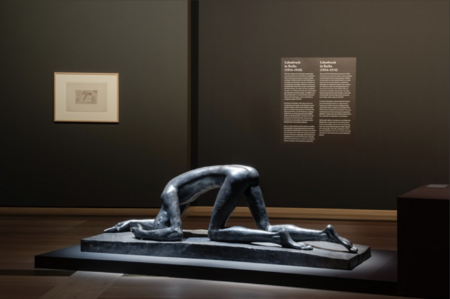 O Mensch! Wilhelm Lehmbruck - Die letzten Jahre. Dialog mit Yves Netzhammer, Ausstellungsansicht Kunsthaus Zürich, 2025. Werke Yves<br />Netzhammer: © Yves Netzhammer. Foto: Franca Candrian, Kunsthaus Zürich