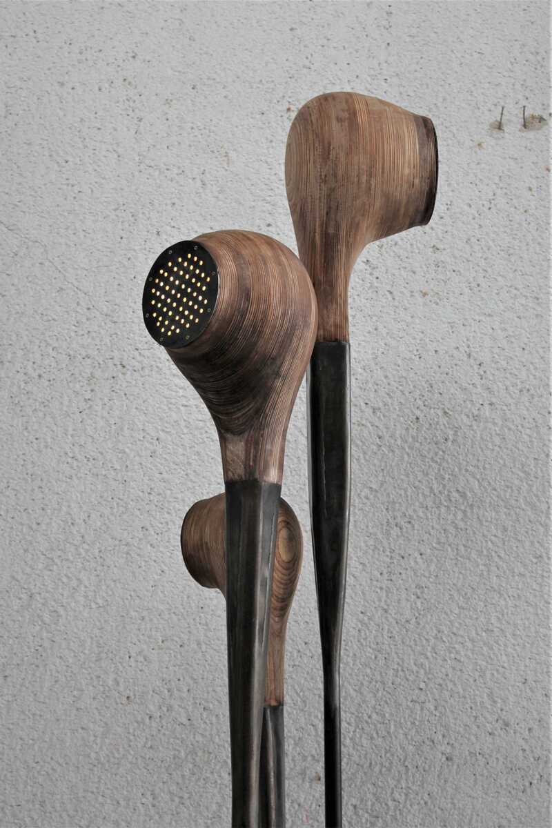 Tauras Kensminas, Three Not Pipes, 2021