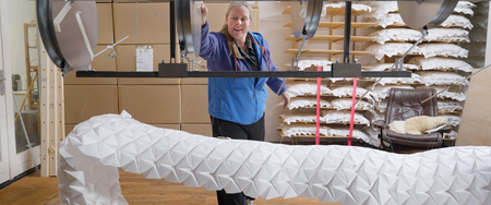 Ana Oosting in her studio. Photo: Studio Gerrit Schreurs