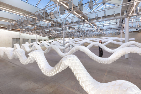 Ana Oosting, Breaking Waves, Museum Beelden aan Zee