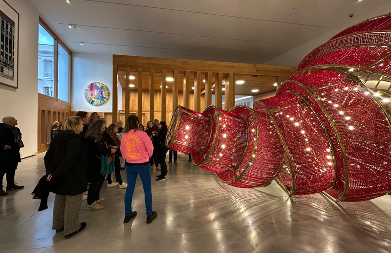 Ai Wei Wei, Descending Light, 2007, at Museo Helga de Alvear