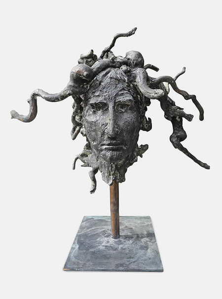 Thomas Duttenhoefer, Medusa, 2023, Bronze, Foto: Thomas Duttenhoefer