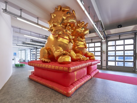 Frederik Foert, The Lions Sleep Tonight, 2018, Sammlung Stadtgalerie Kiel, Foto: Helmut Kunde