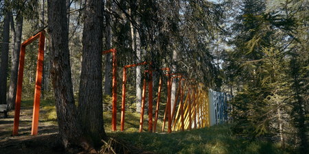 XINGE ZHANG & JIAQI QIU,  “Fragile as a Rainbow”. 2021